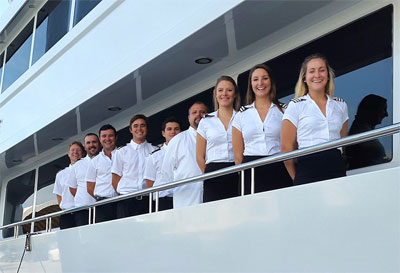 stewardess superyacht salary